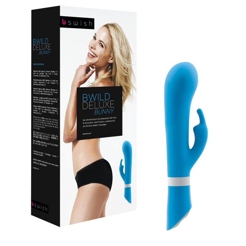 B SWISH - BWILD DELUXE BUNNY CONIGLIO VIBRATORE GIADA B SWISH - BWILD DELUXE BUNNY CONIGLIO VIBRATORE GIADA