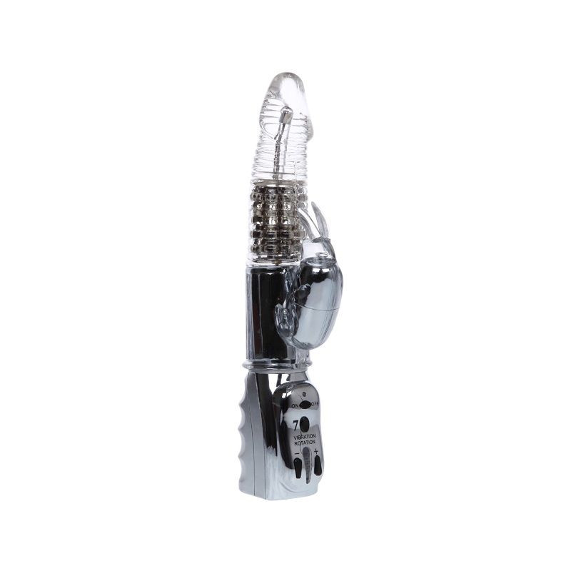 BAILE - AMOUR MISSILE TRASPARENTE ROTANTE 26.5 CM BAILE - AMOUR MISSILE TRASPARENTE ROTANTE 26.5 CM
