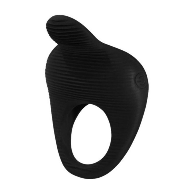 PRETTY LOVE - ANELLO VIBRATORE THIMBLE NERO PRETTY LOVE - ANELLO VIBRATORE THIMBLE NERO