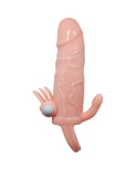 BAILE - COPERTURA PENE UOMO CORAGGIOSO CON CLITITO E CARNE PER STIMOLAZIONE ANALE 16.5 CM BAILE - COPERTURA PENE UOMO CORAGGIOSO CON CLITITO E CARNE PER STIMOLAZIONE ANALE 16.5 CM