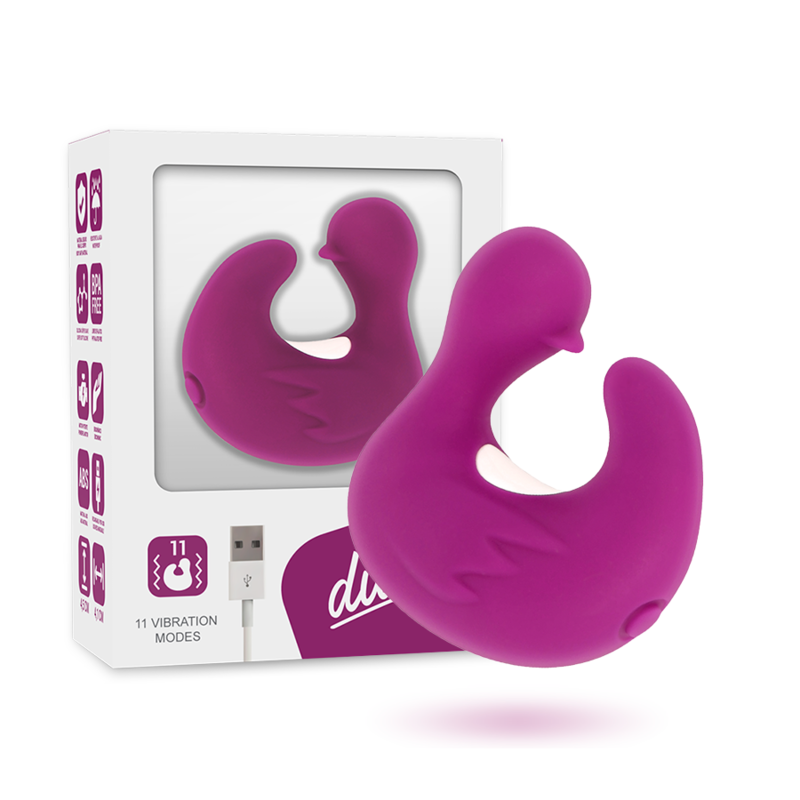 COVERME - DUCKYMANIA RICARICABILE DITALE ANATRA STIMOLANTE IN SILICONE COVERME - DUCKYMANIA RICARICABILE DITALE ANATRA STIMOLANTE IN SILICONE