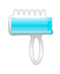 CASUAL LOVE - STIMOLATORE A DITA BLU CASUAL LOVE - STIMOLATORE A DITA BLU