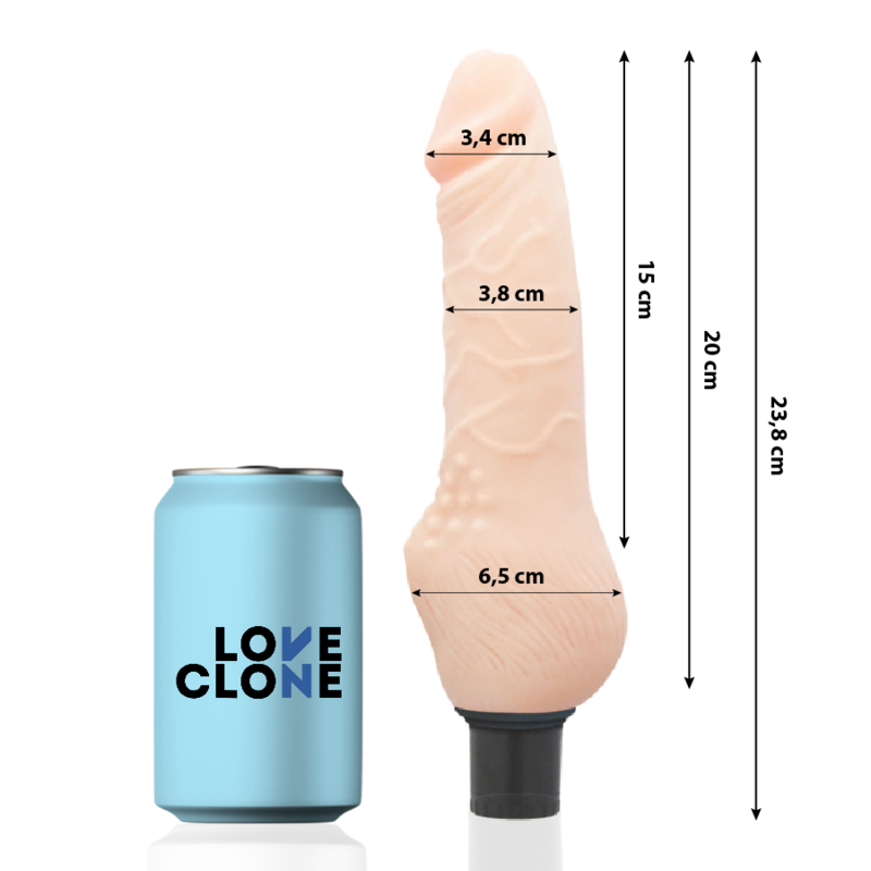 LOVECLONE - DAVEN AUTOLUBRIFICAZIONE REALISTICA 23.8 CM -O- 3.8 CM LOVECLONE - DAVEN AUTOLUBRIFICAZIONE REALISTICA 23.8 CM -O- 3.8 CM