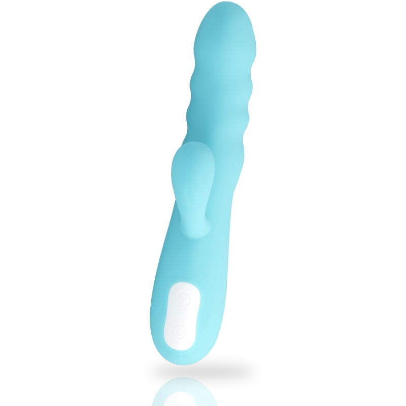 MIA - VIBRATORE ROTANTE EIFFEL BLU TURCHESE MIA - VIBRATORE ROTANTE EIFFEL BLU TURCHESE