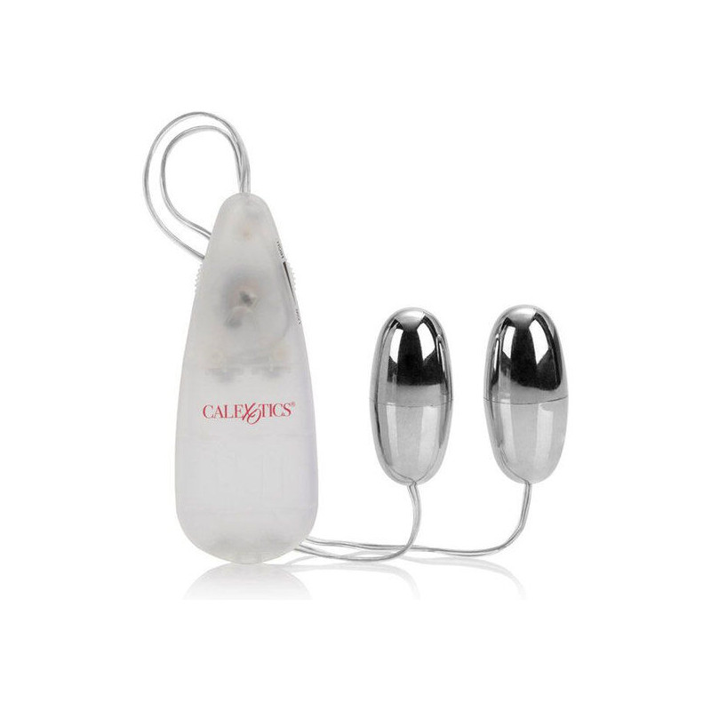 CALIFORNIA EXOTICS - PROIETTILI VIBRANTI ARGENTO DUO CALIFORNIA EXOTICS - PROIETTILI VIBRANTI ARGENTO DUO