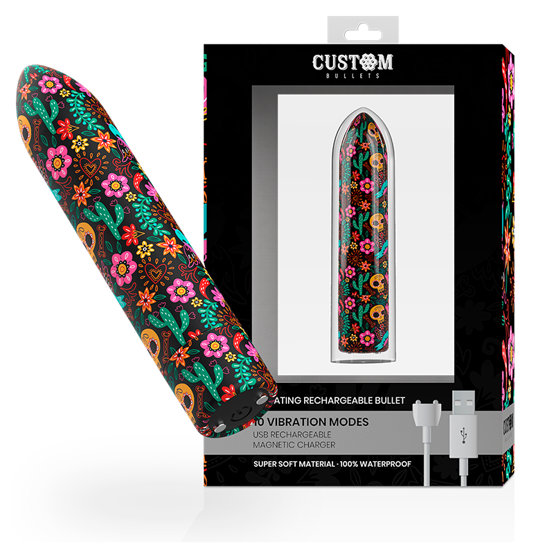 CUSTOM BULLETS - FLOREALI RICARICABILI BULLET 10 INTENSITÀ CUSTOM BULLETS - FLOREALI RICARICABILI BULLET 10 INTENSITÀ