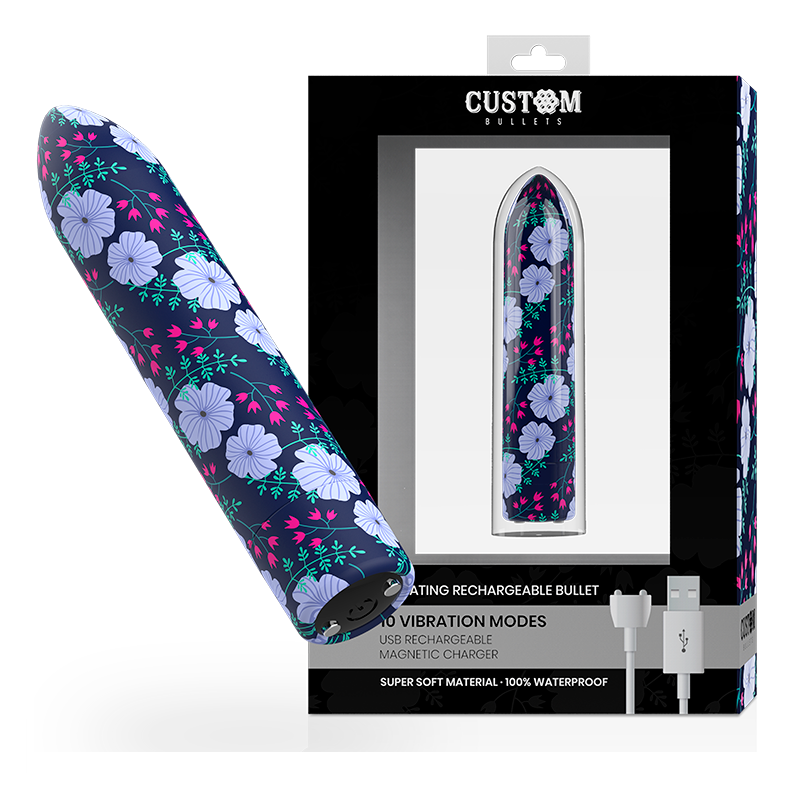 CUSTOM BULLETS - PERSONALIZZATE RICARICABILI PRIMAVERA 10 INTENSITÀ CUSTOM BULLETS - PERSONALIZZATE RICARICABILI PRIMAVERA 10 INTENSITÀ