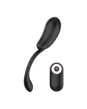 COQUETTE TOYS - UOVO VIBRANTE TELECOMANDO RICARICABILE NERO/ORO