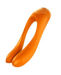 SATISFYER - VIBRATORE DA DITO CANDY CANE NERO SATISFYER - VIBRATORE DA DITO CANDY CANE NERO