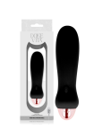 DOLCE VITA - VIBRATORE RICARICABILE CINQUE NERO A 7 VELOCITÀ DOLCE VITA - VIBRATORE RICARICABILE CINQUE NERO A 7 VELOCITÀ