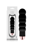 DOLCE VITA - VIBRATORE RICARICABILE SEI NERO 7 VELOCITÀ DOLCE VITA - VIBRATORE RICARICABILE SEI NERO 7 VELOCITÀ
