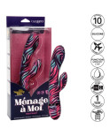 CALIFORNIA EXOTICS - MENAGE UN VIBRATORE MOI DUAL WAND CALIFORNIA EXOTICS - MENAGE UN VIBRATORE MOI DUAL WAND