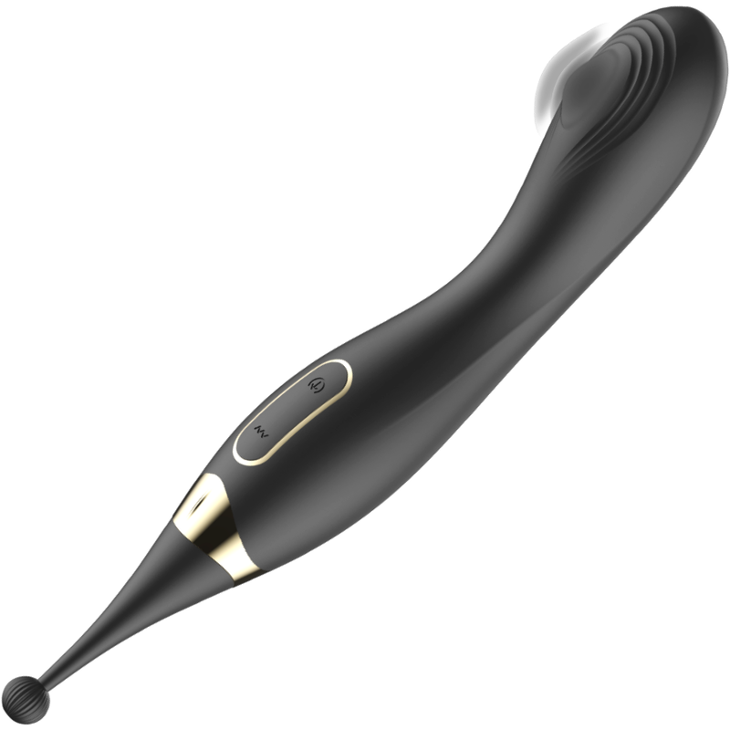 IBIZA - STIMOLATORE CLITORALE INTERCAMBIABILE E VIBRATORE PULSATO DEL PUNTO G IBIZA - STIMOLATORE CLITORALE INTERCAMBIABILE E VIBRATORE PULSATO DEL PUNTO G