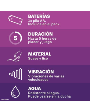DUREX - VIBRATORE ORGASMICO INTENSO PURA FANTASIA
