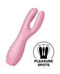 SATISFYER - VIBRATORE THREESOME 3 MENTA SATISFYER - VIBRATORE THREESOME 3 MENTA