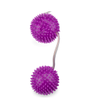 BAILE - UN PIACERE PROFONDO SFERE STRUTTURATE VIOLA 3.60 CM BAILE - UN PIACERE PROFONDO SFERE STRUTTURATE VIOLA 3.60 CM