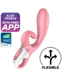 SATISFYER - APP VIBRATORE HUG ME RABBIT BLU SATISFYER - APP VIBRATORE HUG ME RABBIT BLU