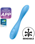SATISFYER - APP MULTI VIBRATORE G-SPOT FLEX 4+ BLU SATISFYER - APP MULTI VIBRATORE G-SPOT FLEX 4+ BLU