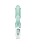 SATISFYER - APP VIBRATORE GONFIABILE CONIGLIO AIR PUMP BUNNY 5+ VERDE SATISFYER - APP VIBRATORE GONFIABILE CONIGLIO AIR PUMP BUNNY 5+ VERDE