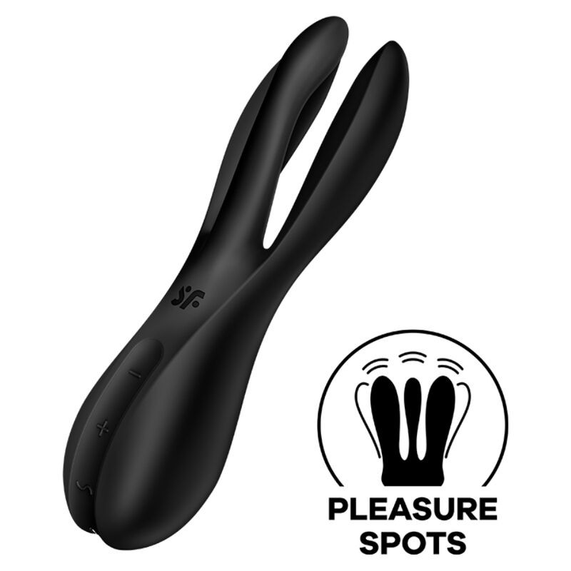 SATISFYER - VIBRATORE THREESOME 2 VIOLA SATISFYER - VIBRATORE THREESOME 2 VIOLA