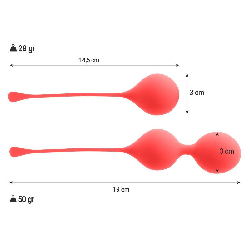 INTENSE - PACK PALLE KEGEL KENDALL ROSSO INTENSE - PACK PALLE KEGEL KENDALL ROSSO