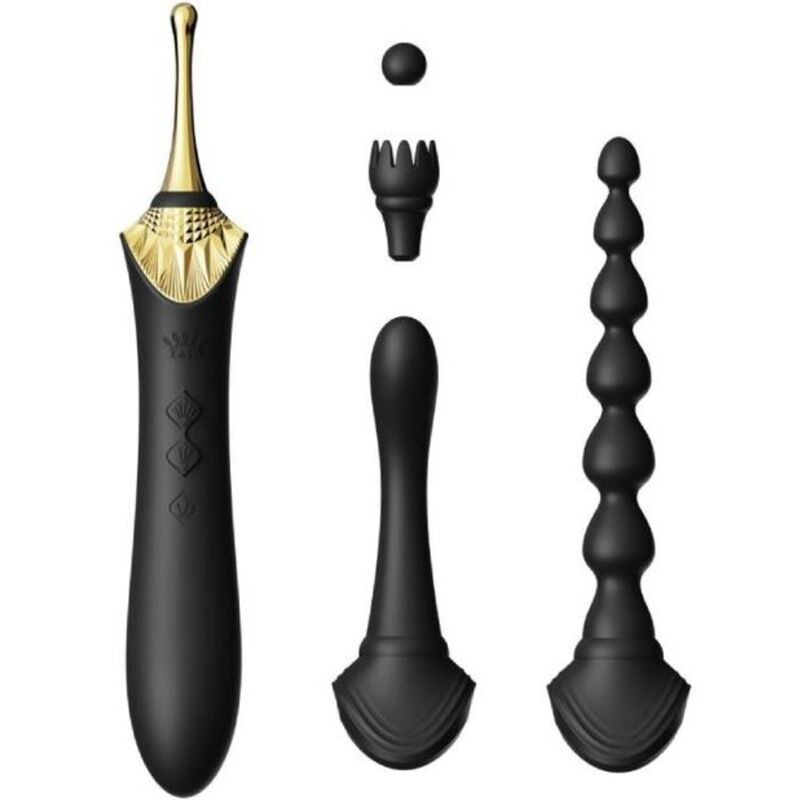 ZALO - BESS 2 CLITORAL MASSAGER BLACK ZALO - BESS 2 CLITORAL MASSAGER BLACK