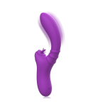 INTENSE - VIBRATORE FLESSIBILE HARRY CON LINGUA VIOLA INTENSE - VIBRATORE FLESSIBILE HARRY CON LINGUA VIOLA