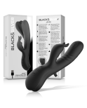 BLACKSILVER - STIMOLATORE CONIGLIO IN SILICONE RICARICABILE JAMIE NERO BLACKSILVER - STIMOLATORE CONIGLIO IN SILICONE RICARICABILE JAMIE NERO