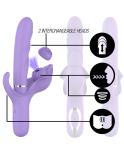INTENSE - VIBRATORE MULTIFUNZIONE RICARICABILE BILLIE ASPIRANTE E PULSANTE VIOLA INTENSE - VIBRATORE MULTIFUNZIONE RICARICABILE BILLIE ASPIRANTE E PULSANTE VIOLA