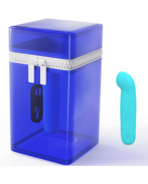 B SWISH - VIBRATORE RICARICABILE IN SILICONE BLU BCUTE CURVE INFINITE CLASSIC EDIZIONE LIMITATA