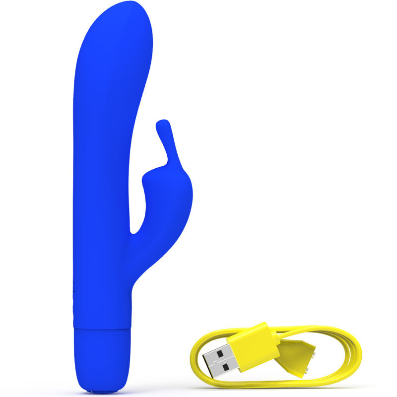B SWISH - BWILD BUNNY INFINITE CLASSIC VIBRATORE RICARICABILE IN SILICONE BLU B SWISH - BWILD BUNNY INFINITE CLASSIC VIBRATORE RICARICABILE IN SILICONE BLU