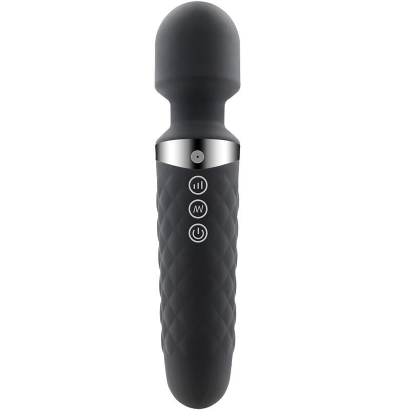 ALIVE - BE WANDED VIBRATORE MASSAGGIATORE NERO ALIVE - BE WANDED VIBRATORE MASSAGGIATORE NERO