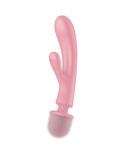 SATISFYER - MASSAGGIATORE VIBRATORE CONIGLIO TRIPLE LOVER GRIGIO SATISFYER - MASSAGGIATORE VIBRATORE CONIGLIO TRIPLE LOVER GRIGIO