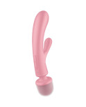 SATISFYER - MASSAGGIATORE VIBRATORE CONIGLIO TRIPLE LOVER GRIGIO SATISFYER - MASSAGGIATORE VIBRATORE CONIGLIO TRIPLE LOVER GRIGIO