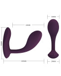 PRETTY LOVE - BAIRD G-SPOT 12 VIBRAZIONI RICARICABILE APP LILA PRETTY LOVE - BAIRD G-SPOT 12 VIBRAZIONI RICARICABILE APP LILA
