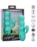 CALIFORNIA EXOTICS - VIBRATORE DEL MAR DIVA RABBIR AQUA GREEN DI CALIFORNIA DREAMING CALIFORNIA EXOTICS - VIBRATORE DEL MAR DIVA RABBIR AQUA GREEN DI CALIFORNIA DREAMING