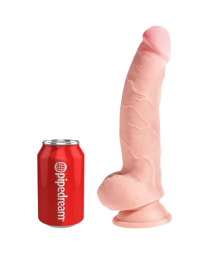 KING COCK - DILDO TRIPLA DENSIT 18.4 CM