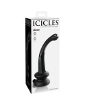 ICICLES - N. 87 DILDO IN VETRO CON VENTOSA ICICLES - N. 87 DILDO IN VETRO CON VENTOSA