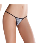 PASSION - EROTIC LINE PERIZOMA BIANCO TAGLIA UNICA STAMPA ANIMALIER PASSION - EROTIC LINE PERIZOMA BIANCO TAGLIA UNICA STAMPA ANIMALIER