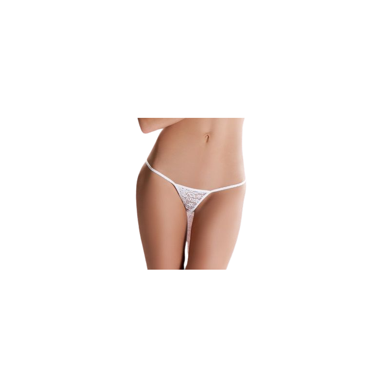 PASSION - LINEA EROTICA PERIZOMA BIANCO MT018 PASSION - LINEA EROTICA PERIZOMA BIANCO MT018