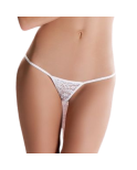 PASSION - LINEA EROTICA PERIZOMA BIANCO MT018 PASSION - LINEA EROTICA PERIZOMA BIANCO MT018
