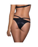 QUEEN LINGERIE - SLIP CON DOPPIE SPALLINE INCROCIATE L/XL QUEEN LINGERIE - SLIP CON DOPPIE SPALLINE INCROCIATE L/XL