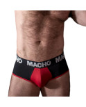 MACHO - MS26N SLIP NERO/ROSSO XL MACHO - MS26N SLIP NERO/ROSSO XL