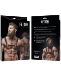 FETISH SUBMISSIVE ATTITUDE - PETTORINA IN ECOPELLE DA UOMO NERO/ROSSO FETISH SUBMISSIVE ATTITUDE - PETTORINA IN ECOPELLE DA UOMO NERO/ROSSO
