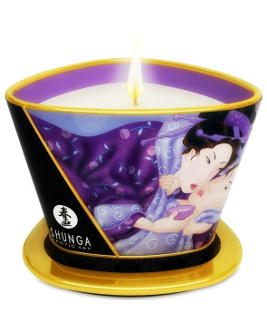 SHUNGA - MINI CARESS BY CANDELIGHT CANDELA DA MASSAGGIO AI FRUTTI ESOTICI 170 ML