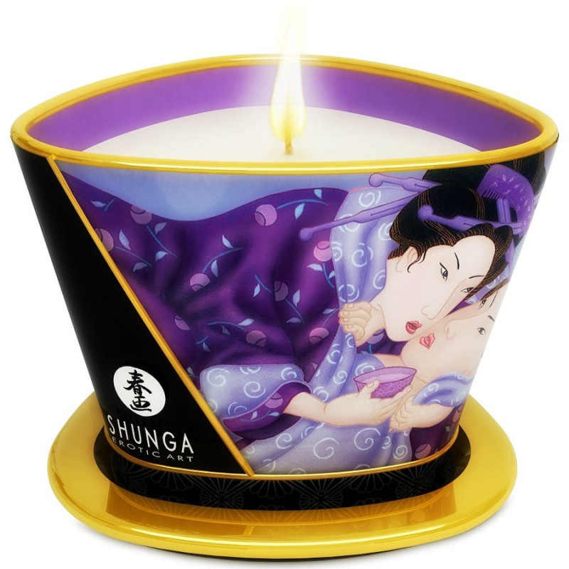 SHUNGA - MINI CARESS BY CANDELIGHT CANDELA DA MASSAGGIO AI FRUTTI ESOTICI 170 ML SHUNGA - MINI CARESS BY CANDELIGHT CANDELA DA MASSAGGIO AI FRUTTI ESOTICI 170 ML