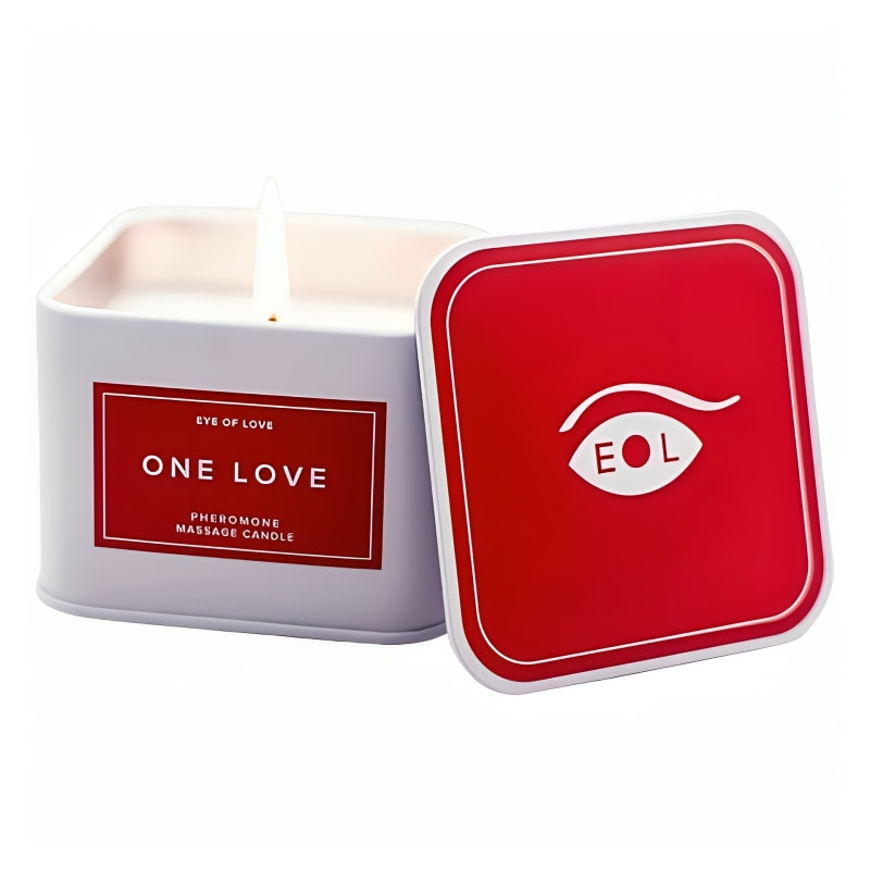 EYE OF LOVE - CANDELA DA MASSAGGIO ONE LOVE PER DONNE 150 ML EYE OF LOVE - CANDELA DA MASSAGGIO ONE LOVE PER DONNE 150 ML