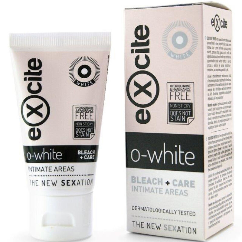 EXCITE - O BIANCO CANDEGGINA + CURA AREE INTIME 50 ML EXCITE - O BIANCO CANDEGGINA + CURA AREE INTIME 50 ML