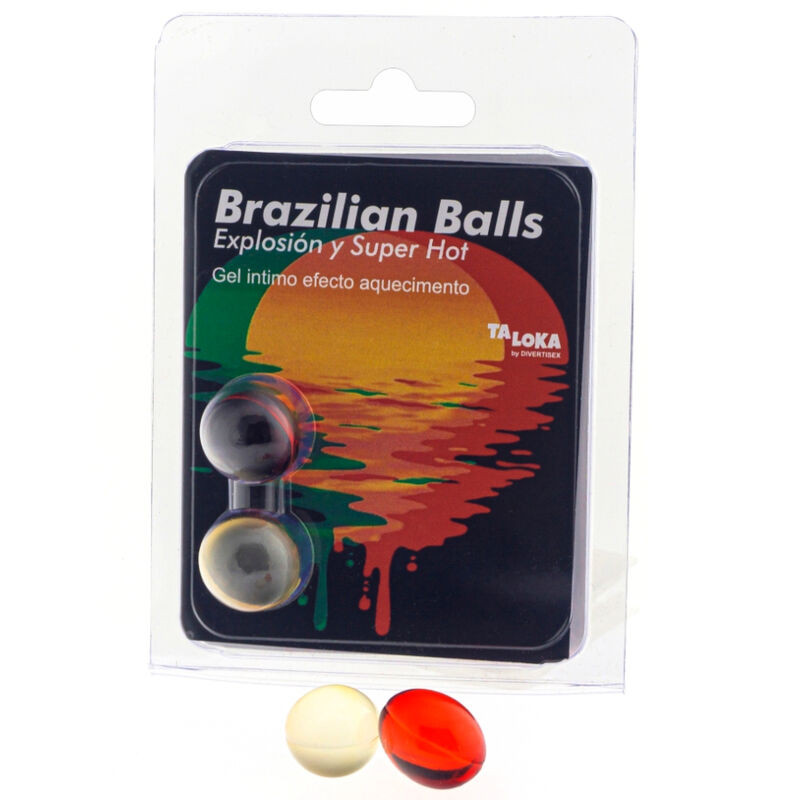 TALOKA - 2 SFERE BRASILIANE GEL ECCITANTE EFFETTO SUPER HOT TALOKA - 2 SFERE BRASILIANE GEL ECCITANTE EFFETTO SUPER HOT