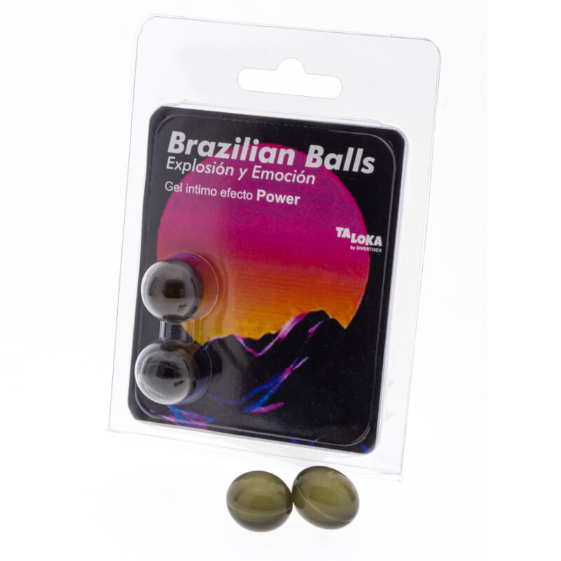 TALOKA - 2 SFERE BRASILIANE GEL EMOZIONANTE EFFETTO POWER TALOKA - 2 SFERE BRASILIANE GEL EMOZIONANTE EFFETTO POWER